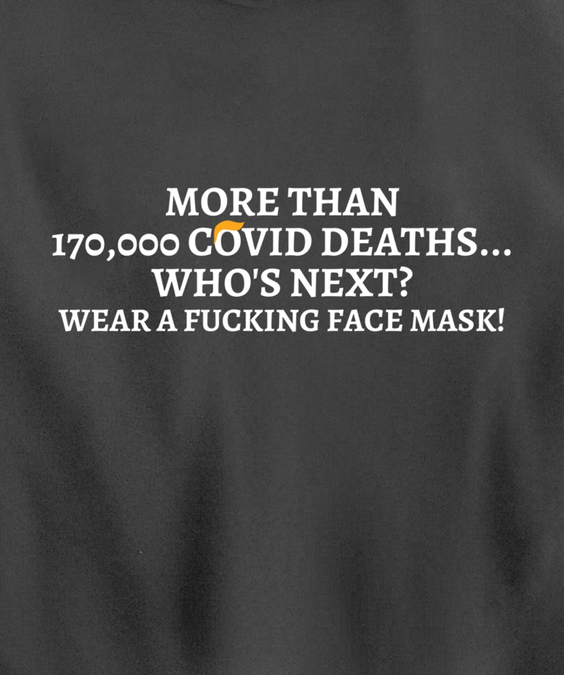 Wear a Face Mask Anti-Trump Protest Pullover Hoodie