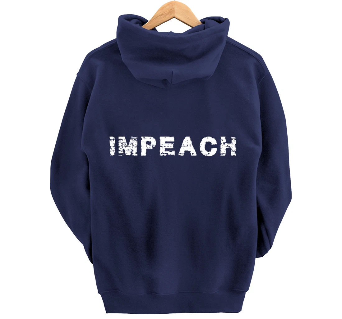 Anti Trump Impeach Remove The President 8645 Donald Trump Pullover Hoodie