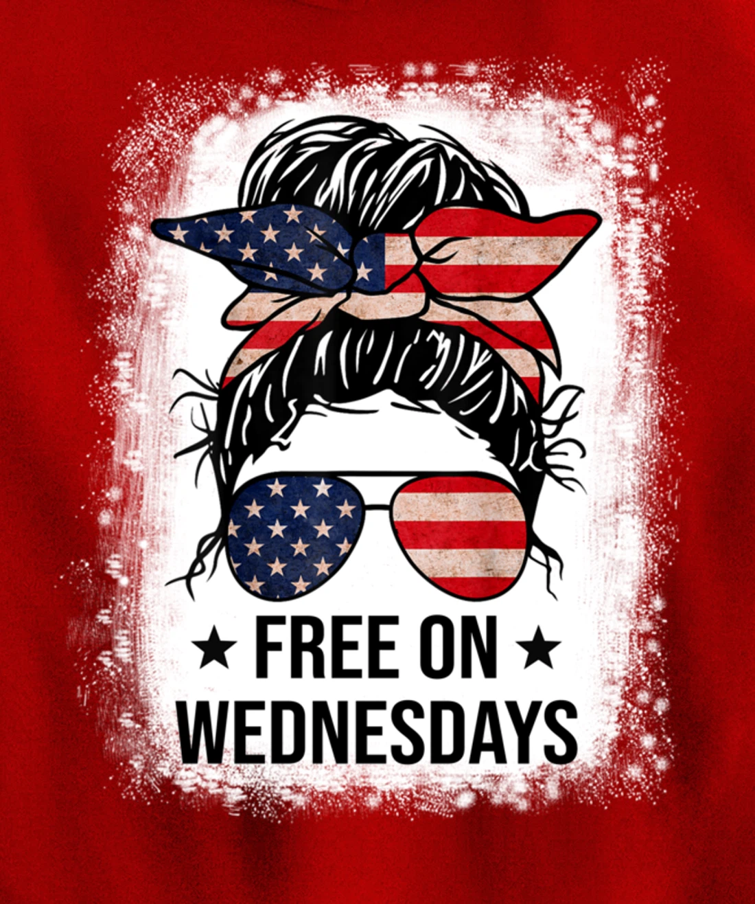 Free On Wednesdays 2024 Election Funny Trump Biden Saying Pullover Hoodie