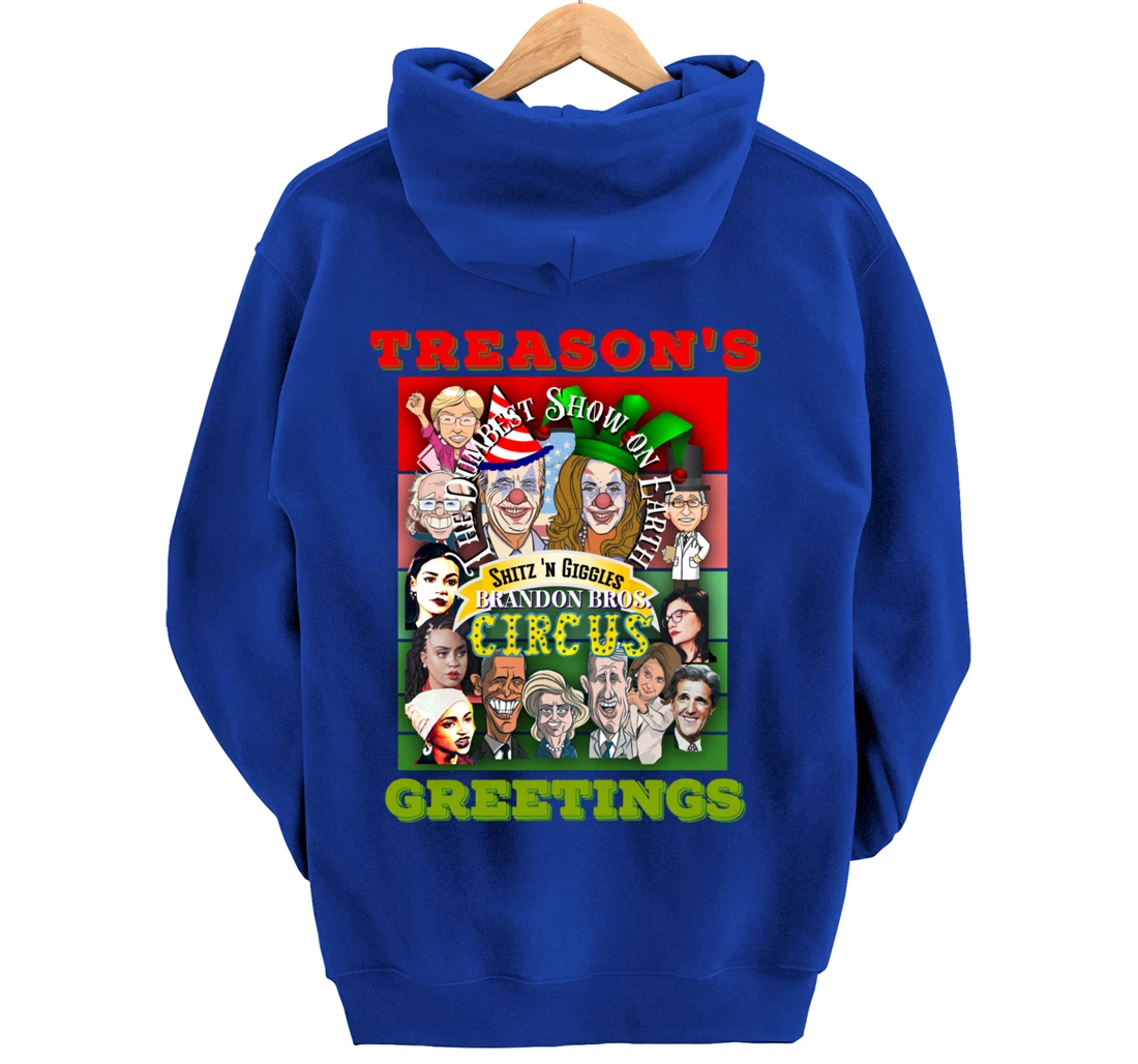 Swamp Xmas Wreath Biden Squad Trump Ugly Christmas Sweater Pullover Hoodie