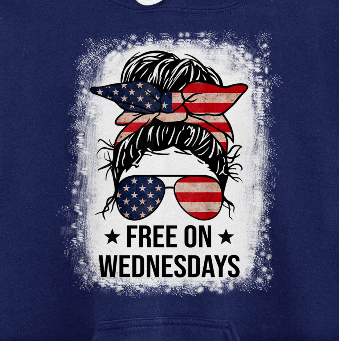 Free On Wednesdays 2024 Election Funny Trump Biden Saying Pullover Hoodie
