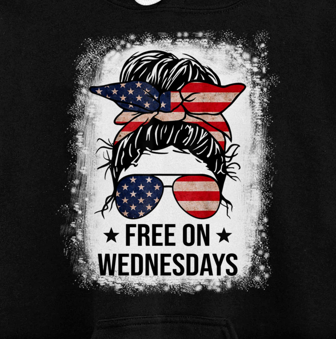 Free On Wednesdays 2024 Election Funny Trump Biden Saying Pullover Hoodie