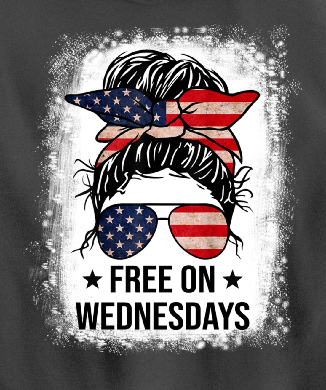 Free On Wednesdays 2024 Election Funny Trump Biden Saying Pullover Hoodie