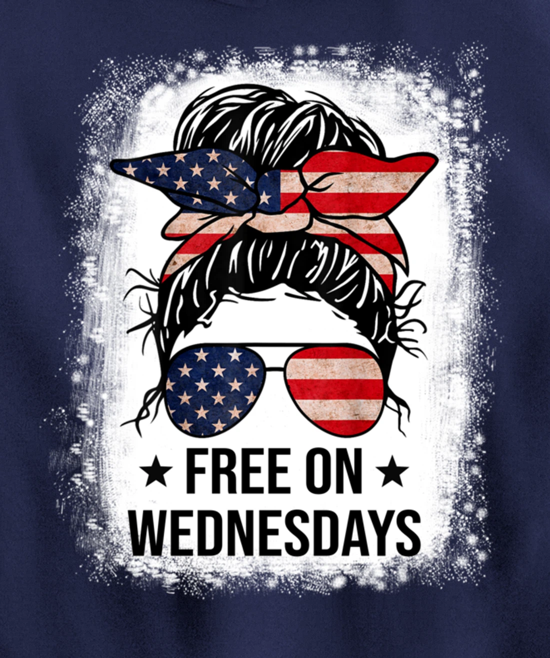 Free On Wednesdays 2024 Election Funny Trump Biden Saying Pullover Hoodie