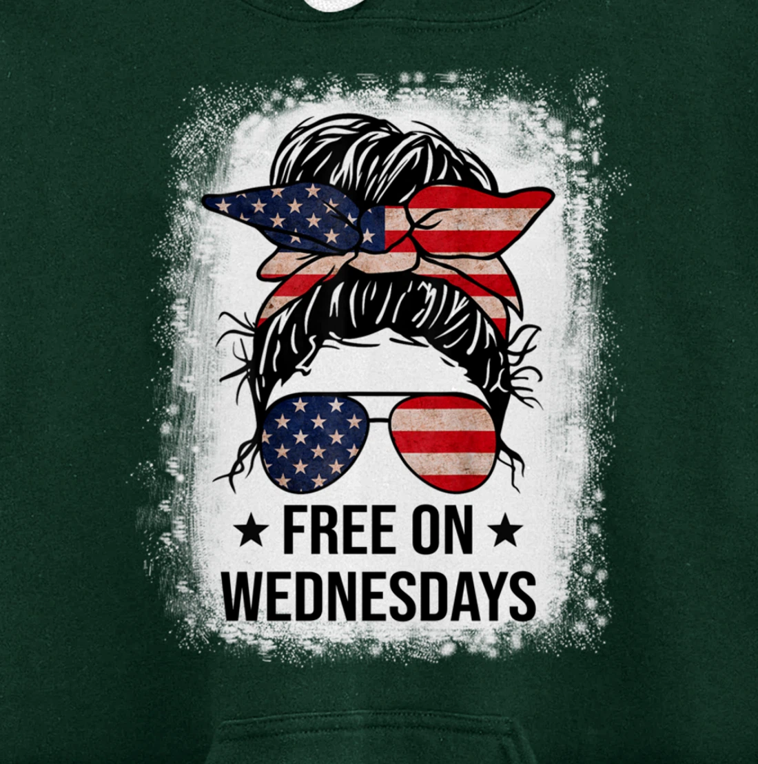 Free On Wednesdays 2024 Election Funny Trump Biden Saying Pullover Hoodie
