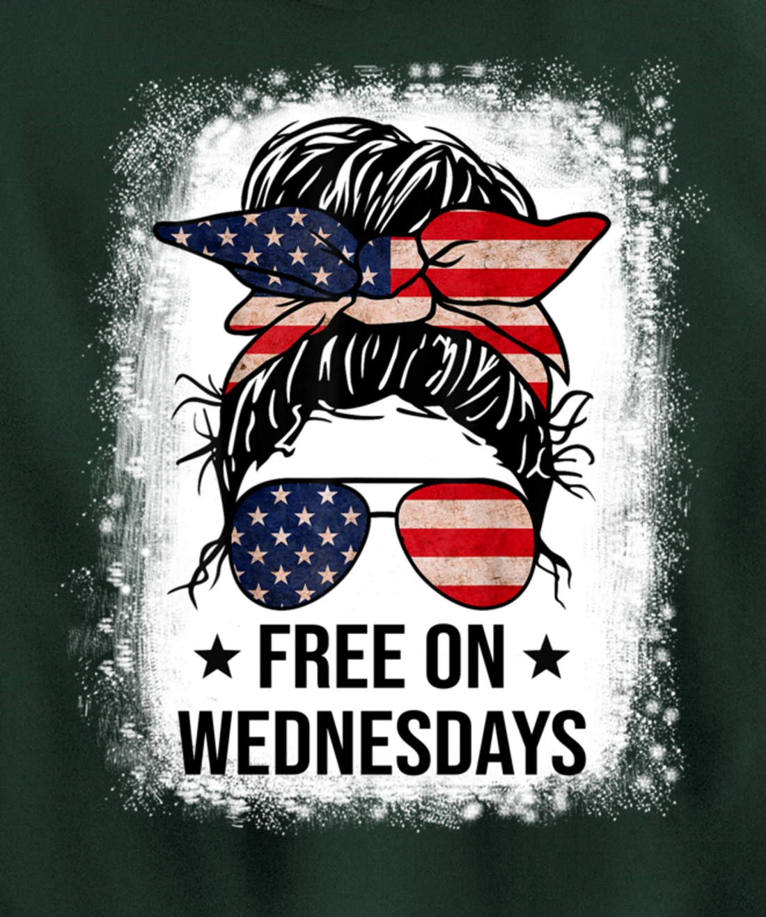 Free On Wednesdays 2024 Election Funny Trump Biden Saying Pullover Hoodie