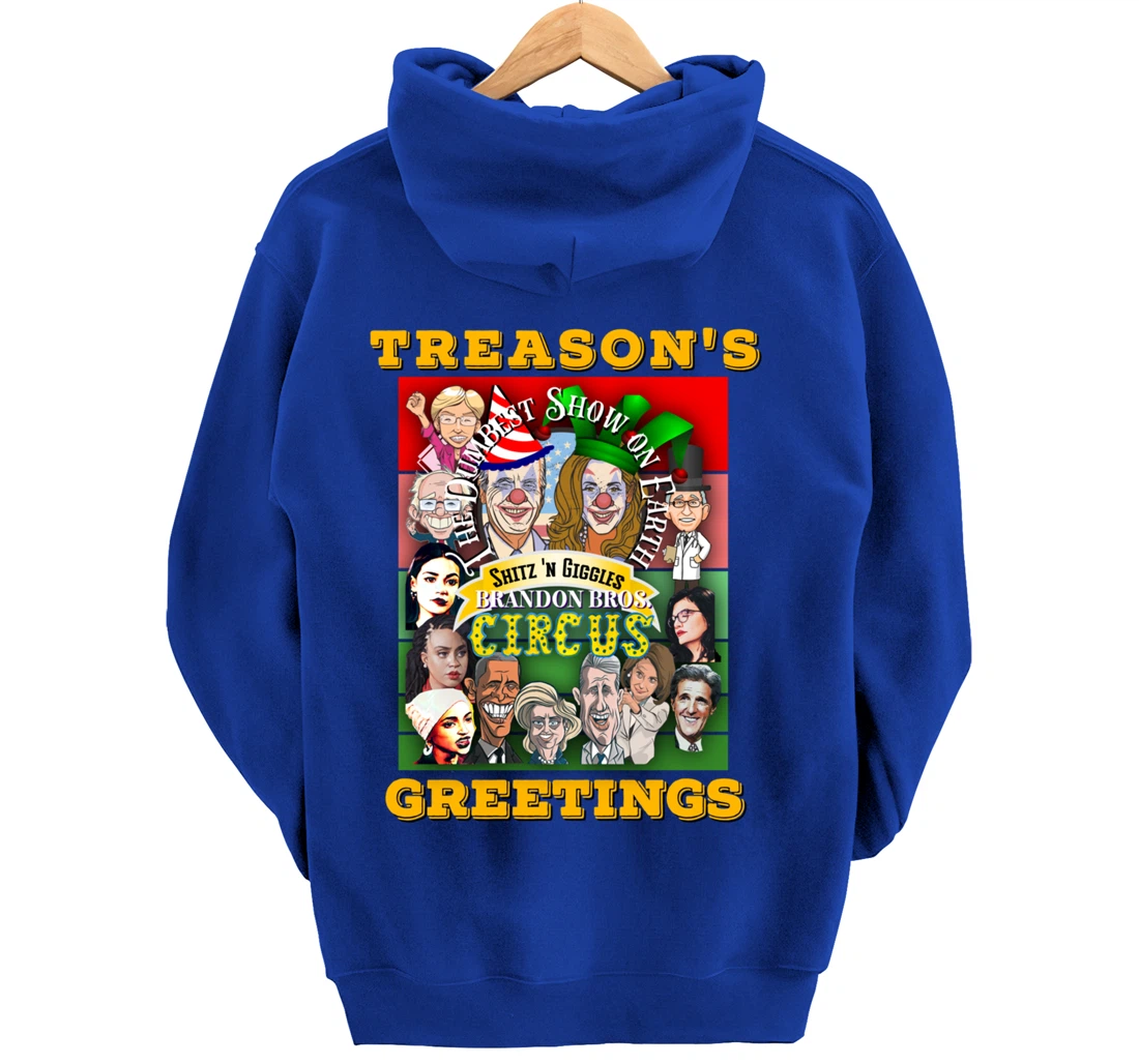 Swamp Xmas Wreath Biden Squad Trump Ugly Christmas Sweater Pullover Hoodie