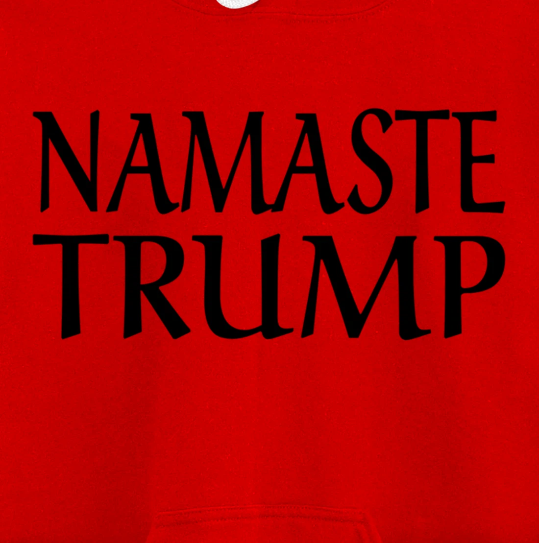 Namaste Trump Pullover Hoodie