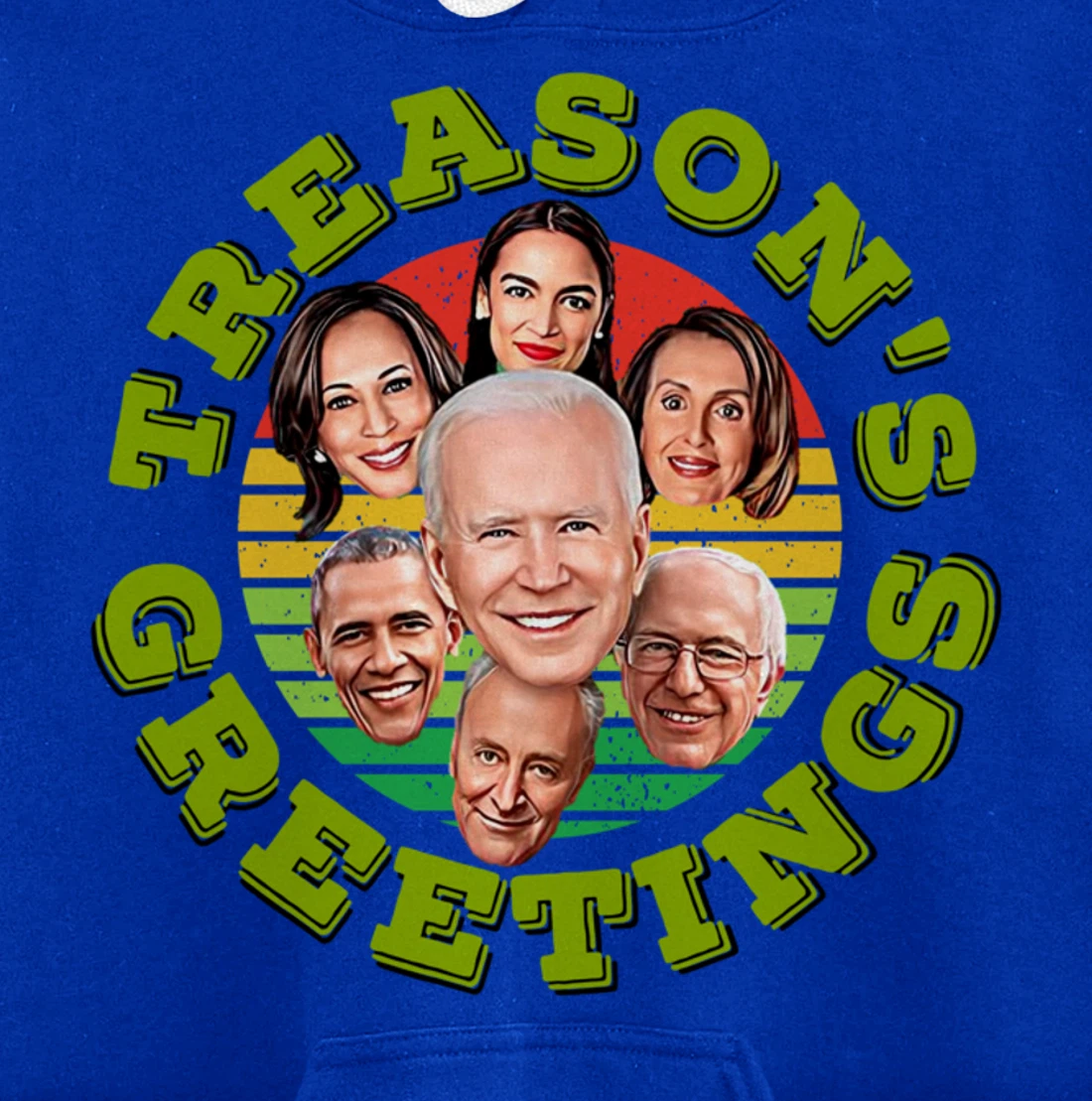 Swamp Xmas Biden Squad Xmas Trump USA Ugly Christmas Sweater Pullover Hoodie