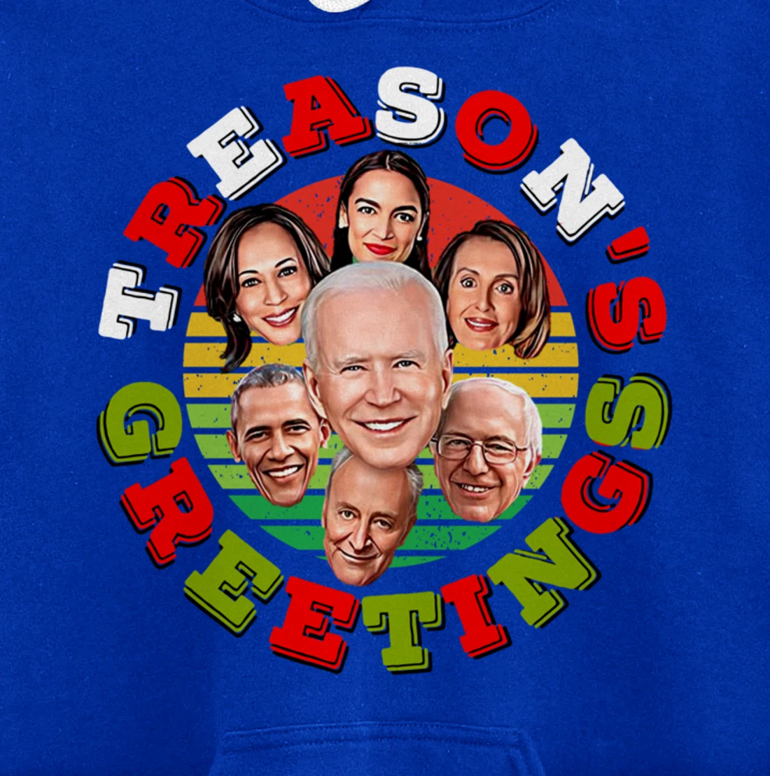 Swamp Xmas Biden Squad Xmas Trump USA Ugly Christmas Sweater Pullover Hoodie