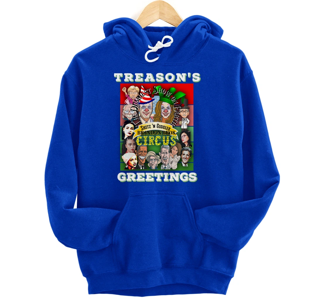 Swamp Xmas Wreath Biden Squad Trump Ugly Christmas Sweater Pullover Hoodie
