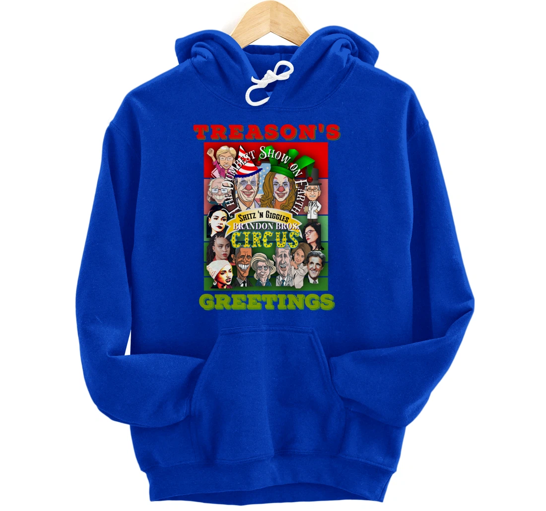 Swamp Xmas Wreath Biden Squad Trump Ugly Christmas Sweater Pullover Hoodie