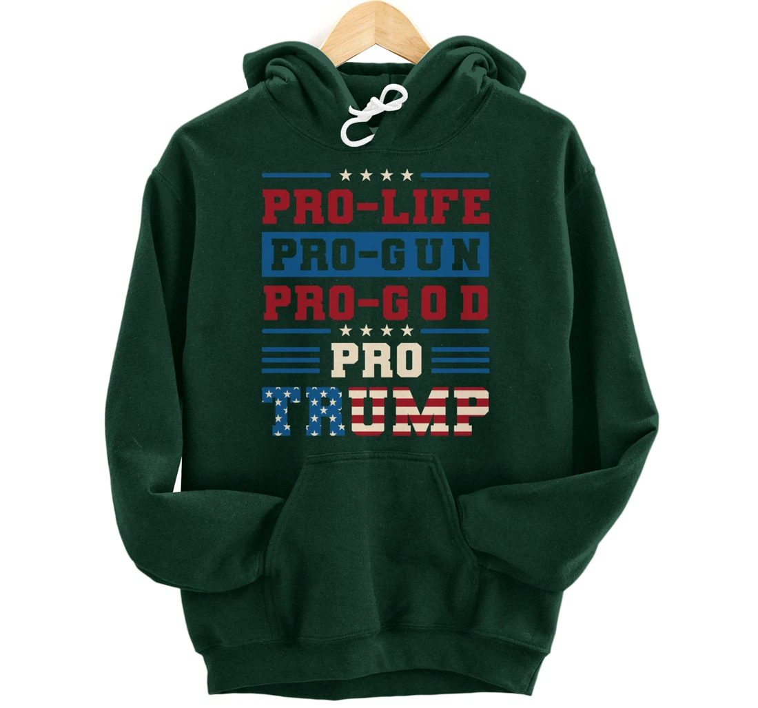 Pro Trump 2024 Pullover Hoodie
