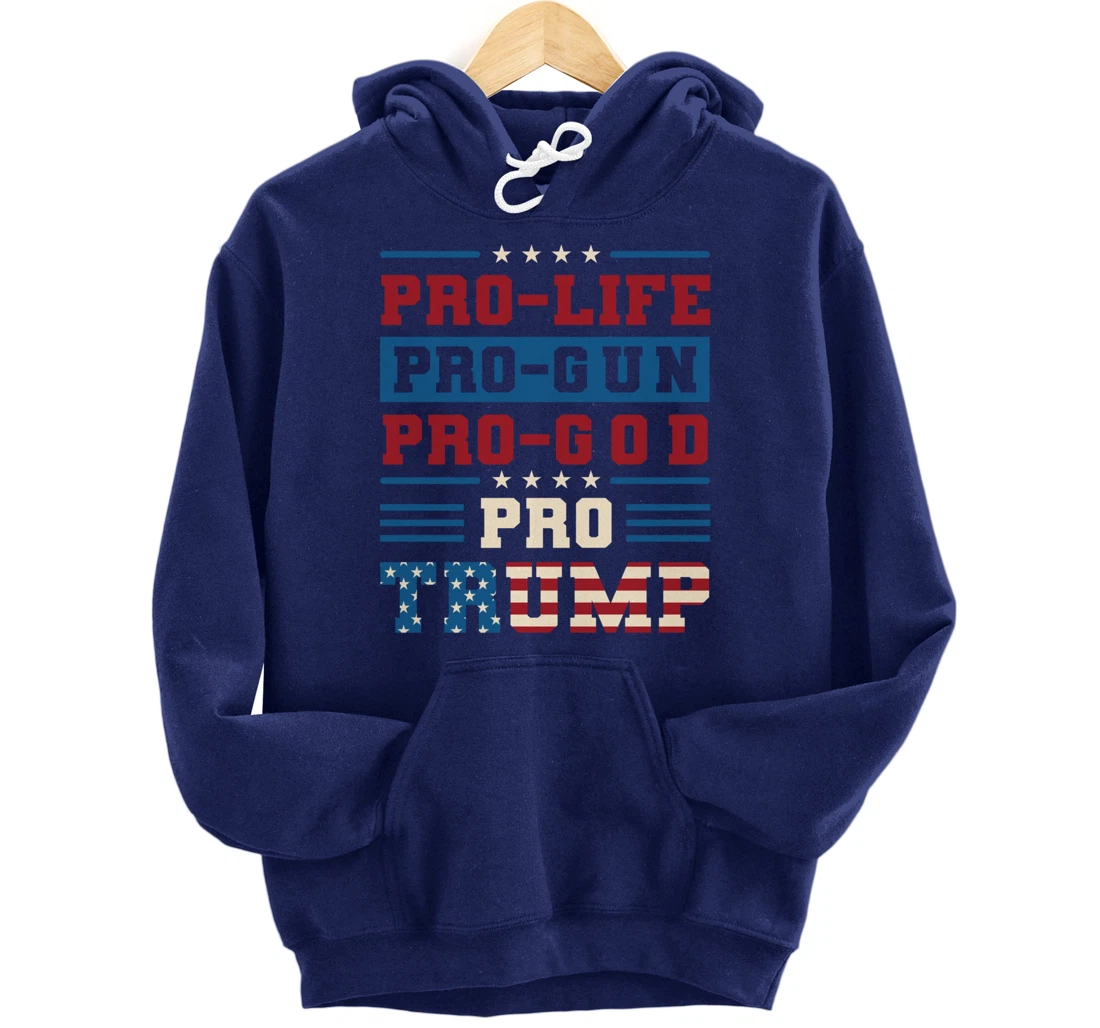 Pro Trump 2024 Pullover Hoodie