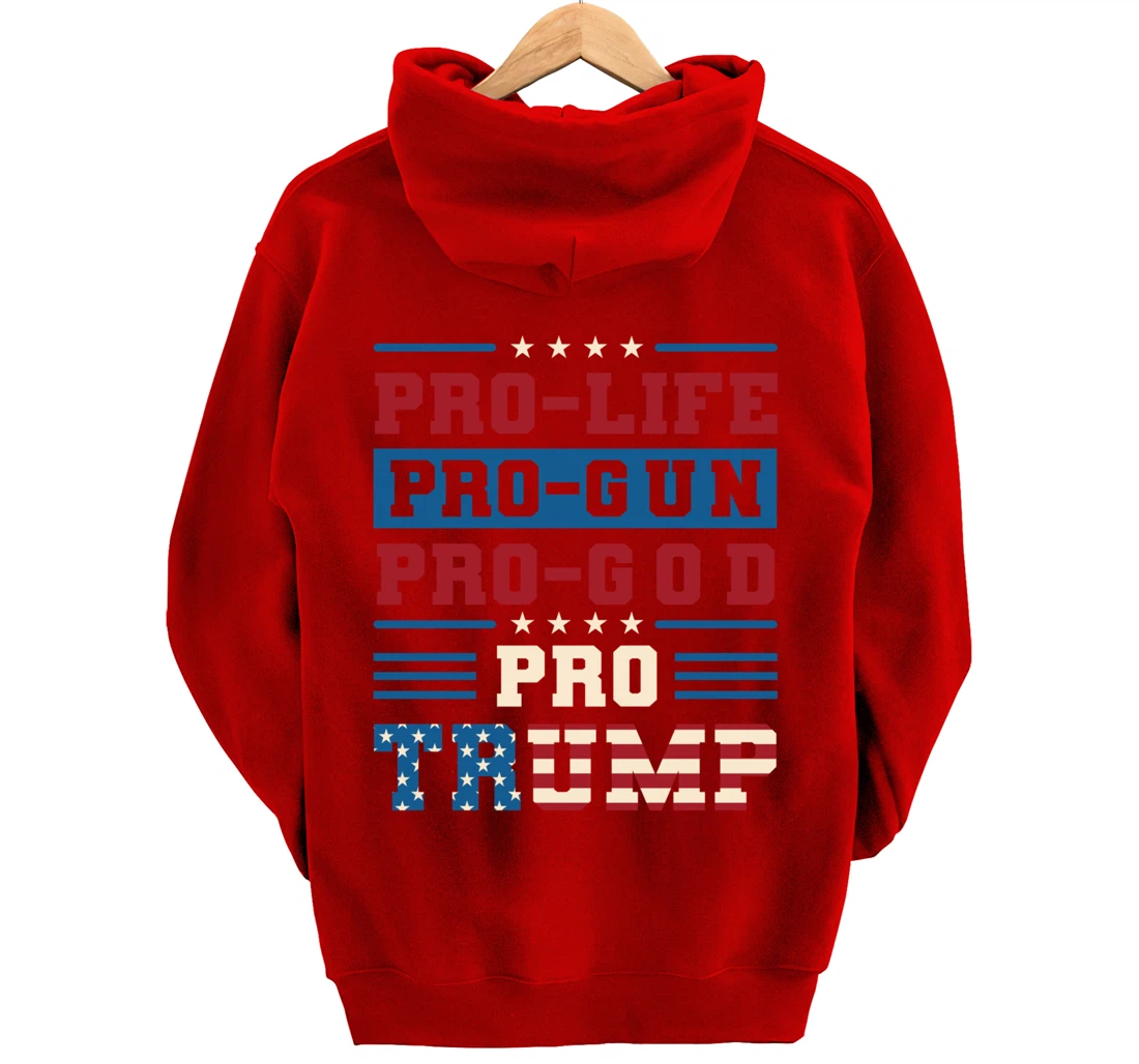 Pro Trump 2024 Pullover Hoodie
