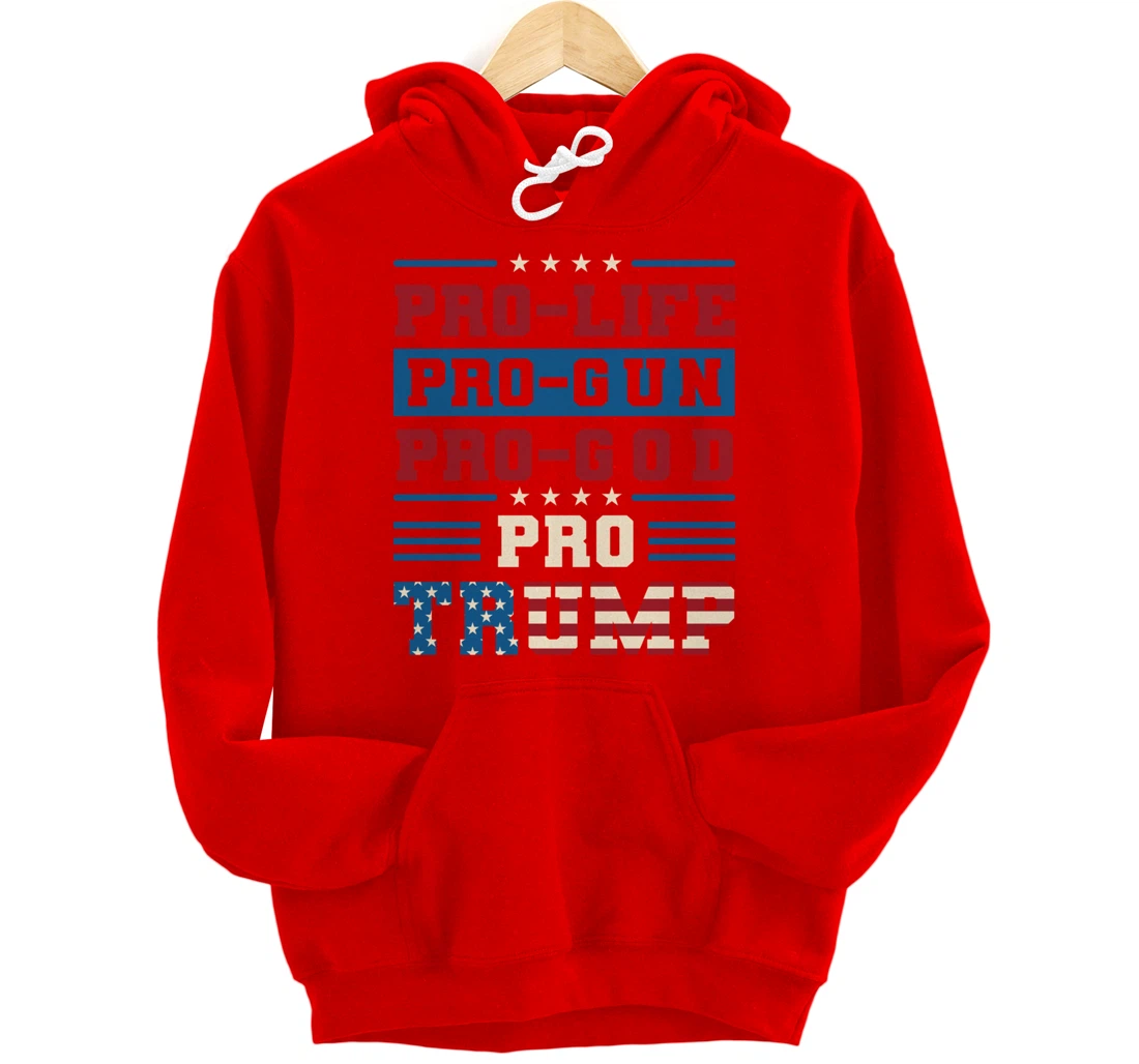 Pro Trump 2024 Pullover Hoodie
