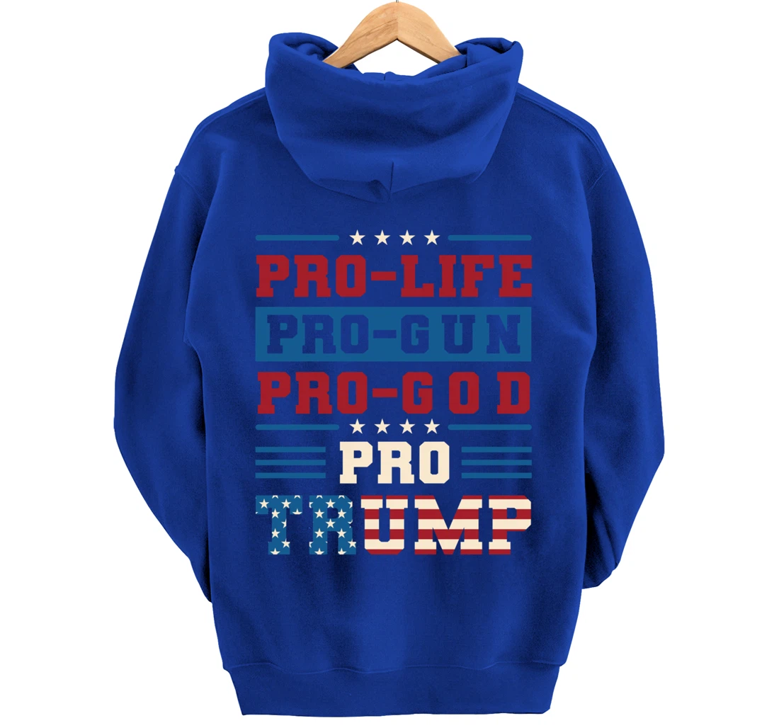 Pro Trump 2024 Pullover Hoodie
