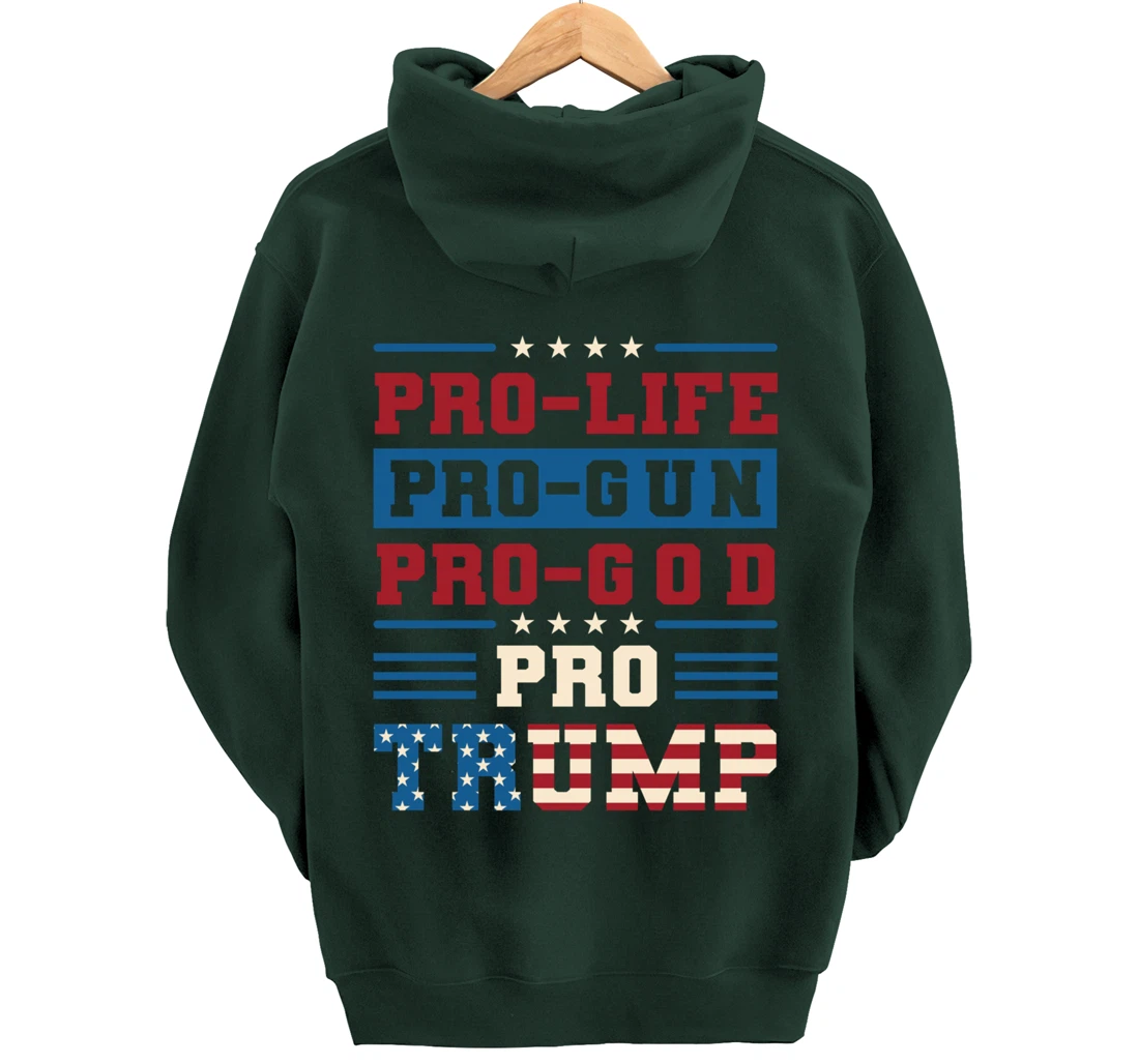 Pro Trump 2024 Pullover Hoodie