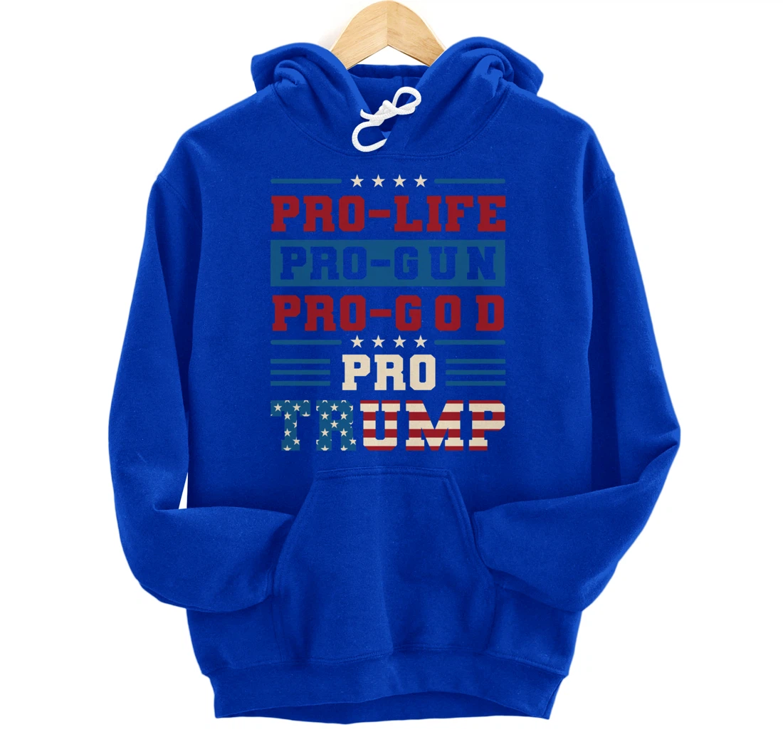 Pro Trump 2024 Pullover Hoodie