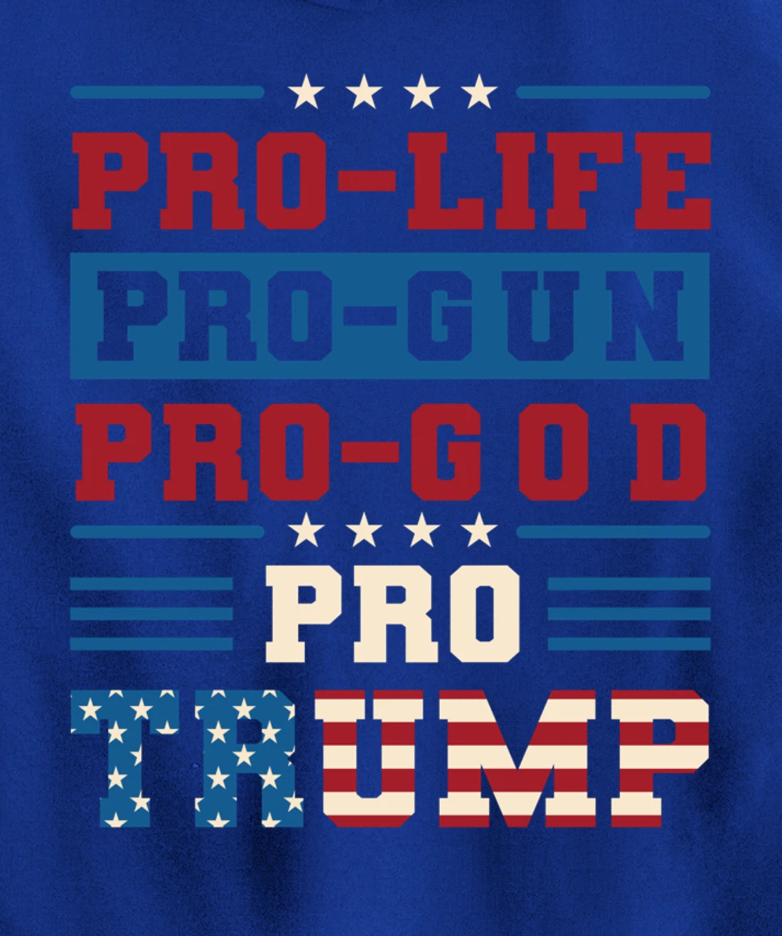 Pro Trump 2024 Pullover Hoodie