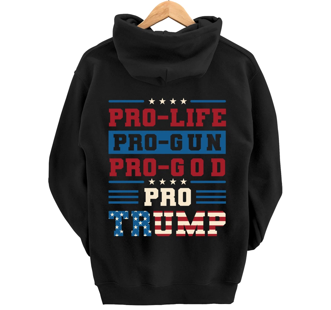 Pro Trump 2024 Pullover Hoodie