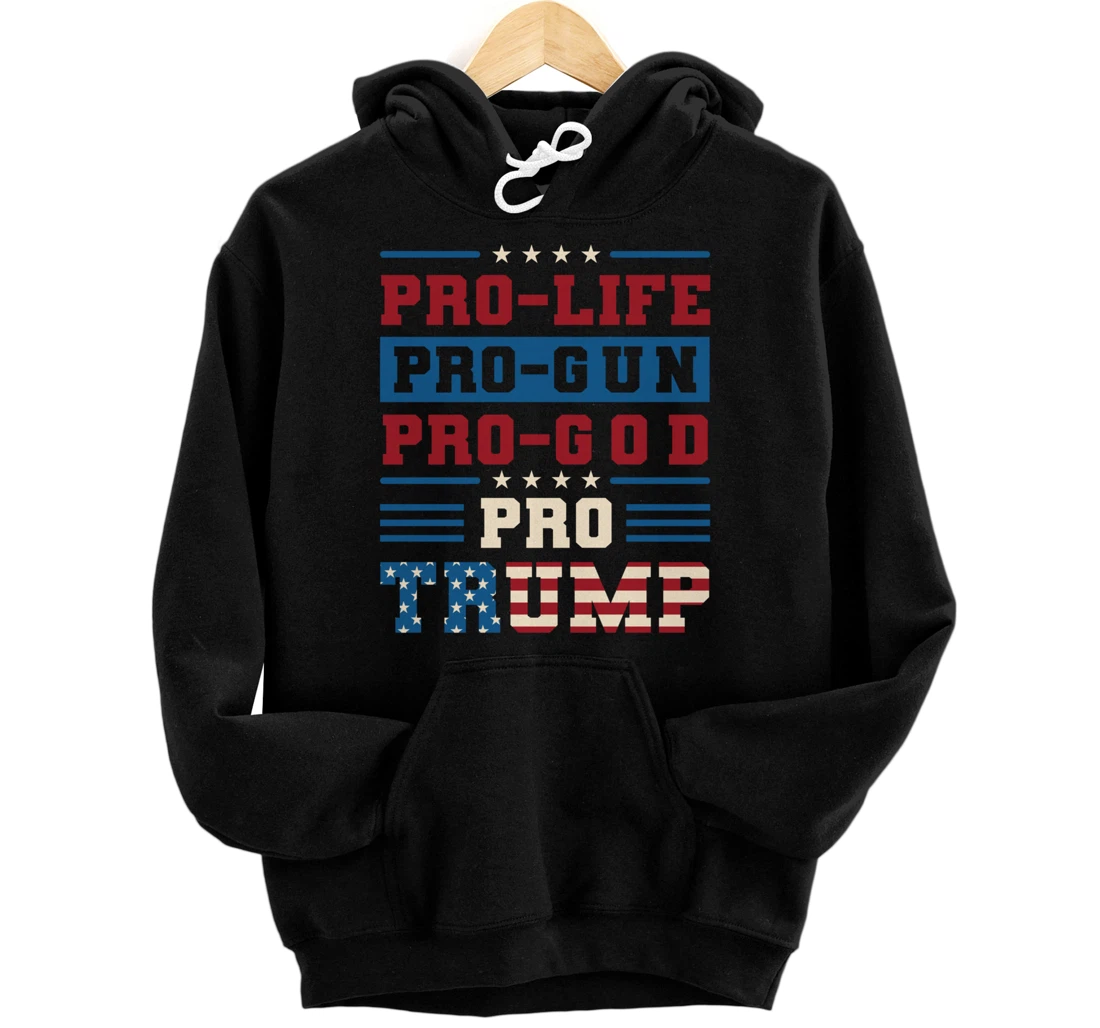 Pro Trump 2024 Pullover Hoodie