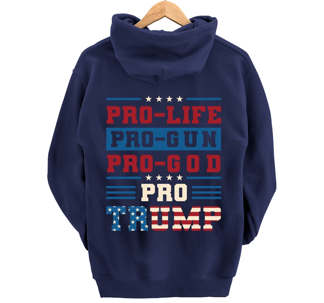 Pro Trump 2024 Pullover Hoodie
