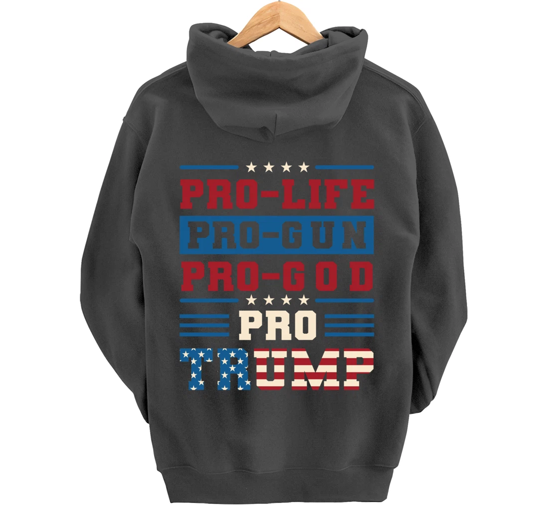 Pro Trump 2024 Pullover Hoodie