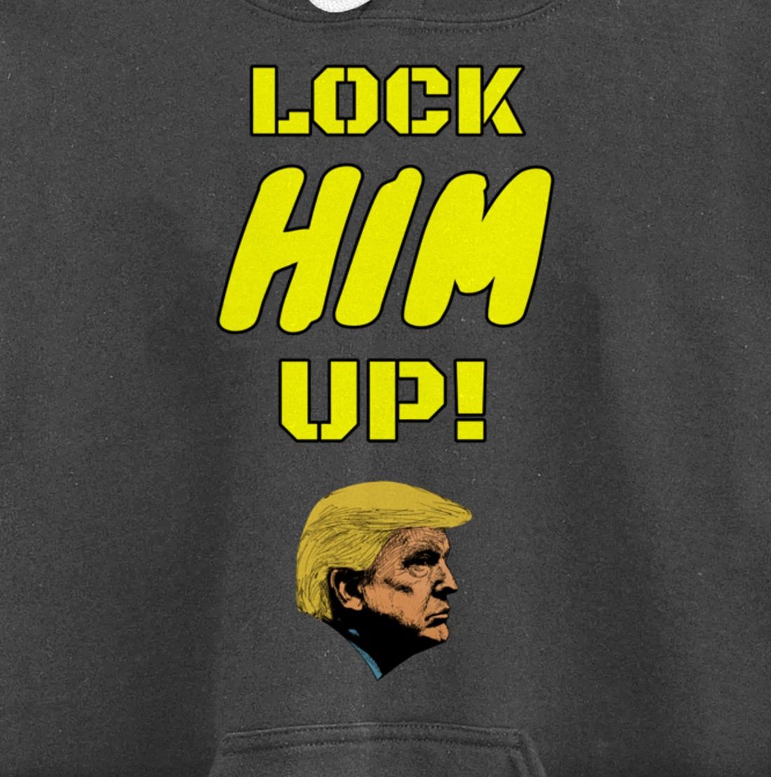 Lock HIM Up! Impeachment and jail are coming for Trump Pullover Hoodie