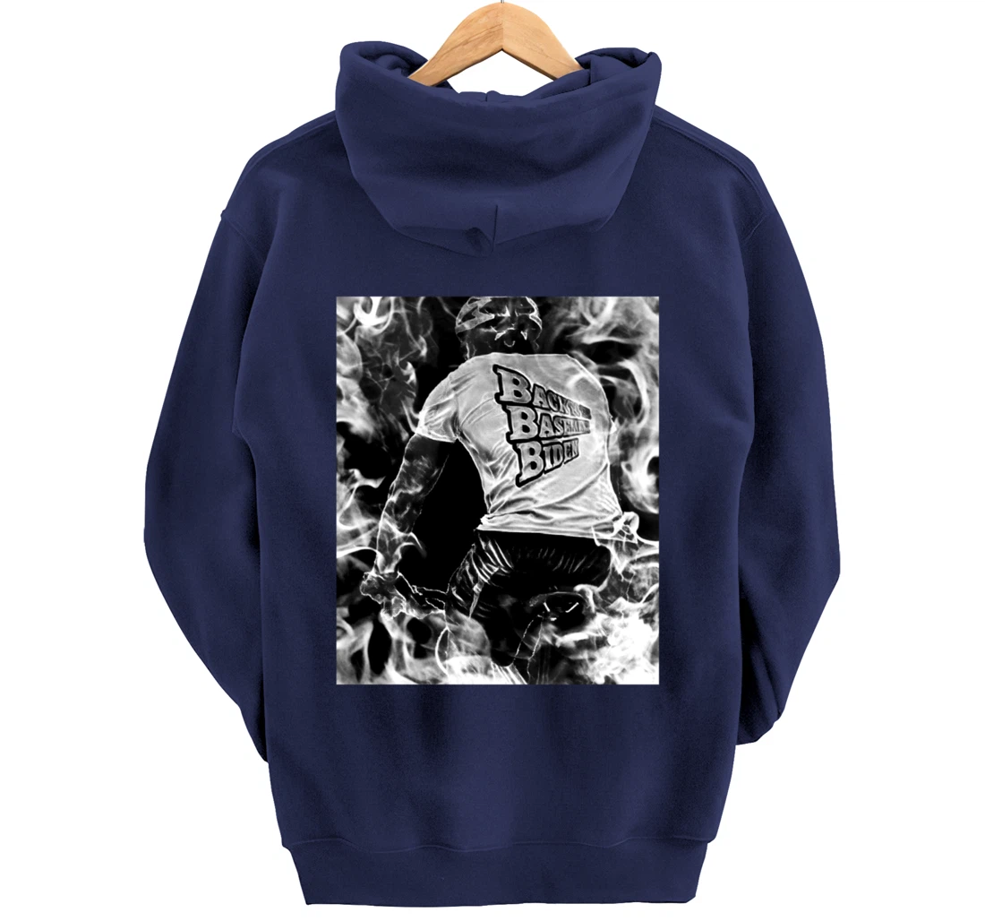 Back to the Basement Biden Trump Bicycle Patriot Republican Pullover Hoodie