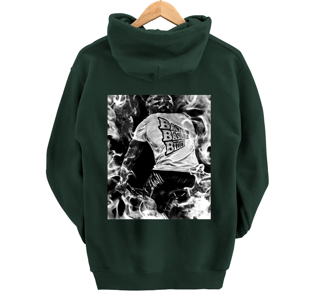 Back to the Basement Biden Trump Bicycle Patriot Republican Pullover Hoodie