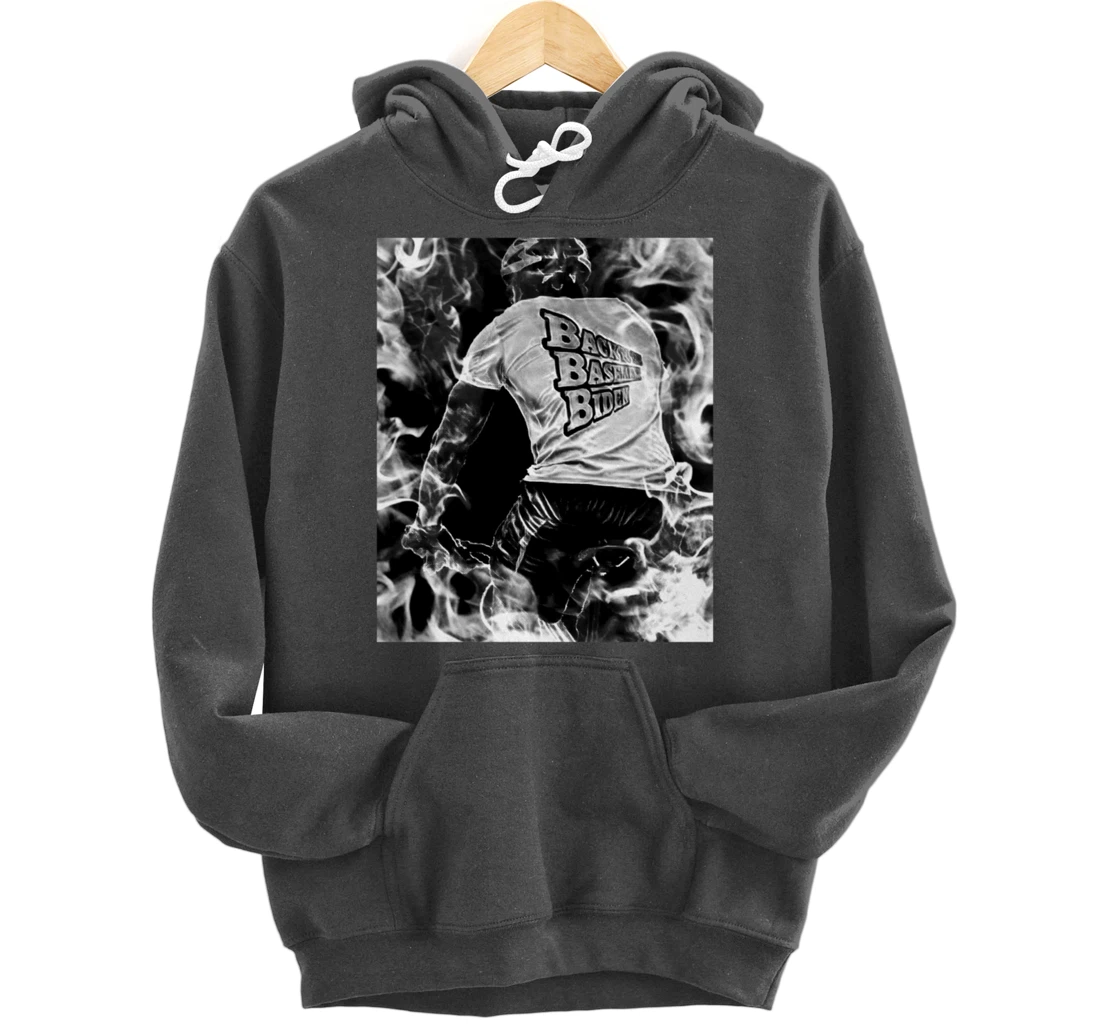 Back to the Basement Biden Trump Bicycle Patriot Republican Pullover Hoodie