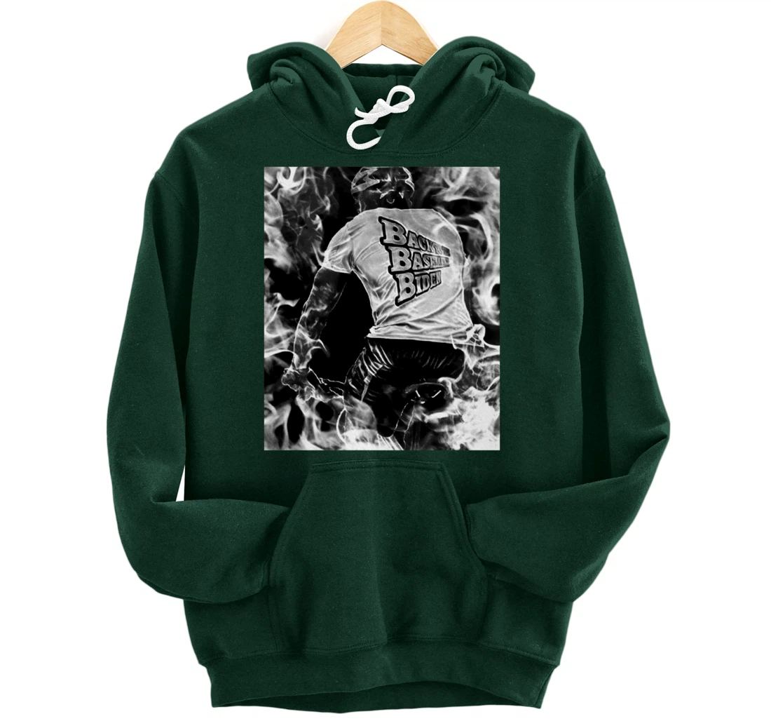 Back to the Basement Biden Trump Bicycle Patriot Republican Pullover Hoodie