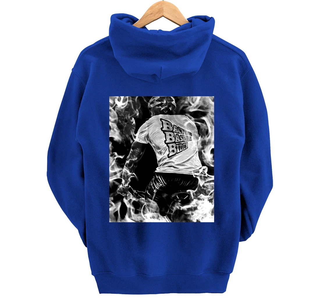 Back to the Basement Biden Trump Bicycle Patriot Republican Pullover Hoodie