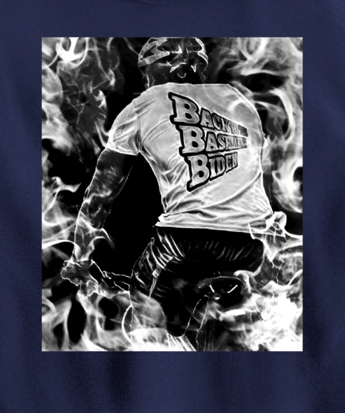 Back to the Basement Biden Trump Bicycle Patriot Republican Pullover Hoodie