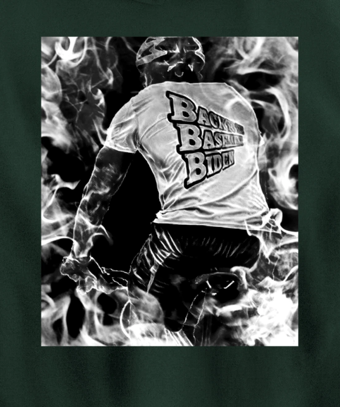 Back to the Basement Biden Trump Bicycle Patriot Republican Pullover Hoodie