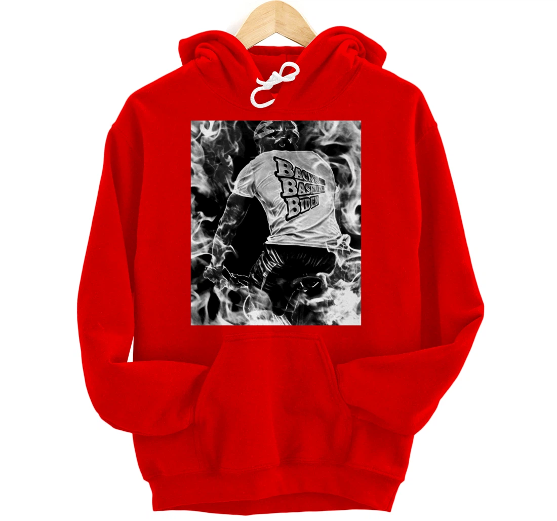 Back to the Basement Biden Trump Bicycle Patriot Republican Pullover Hoodie