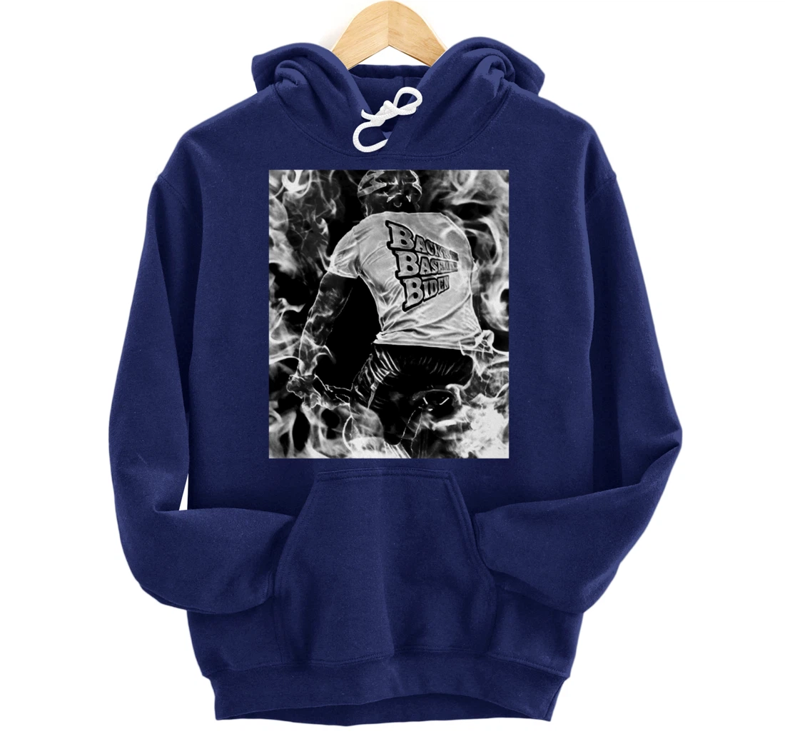 Back to the Basement Biden Trump Bicycle Patriot Republican Pullover Hoodie