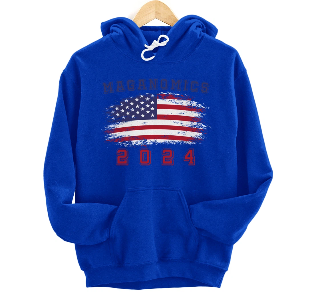 MAGAnomics 2024 Trump For President Pullover Hoodie