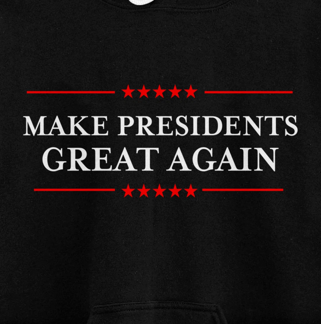 Make Presidents Great Again - Republicans Against Trump Pullover Hoodie