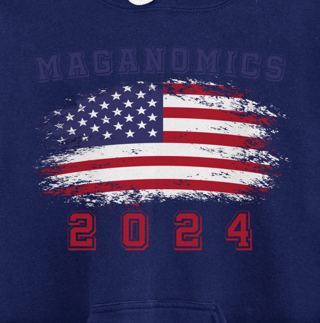 MAGAnomics 2024 Trump For President Pullover Hoodie