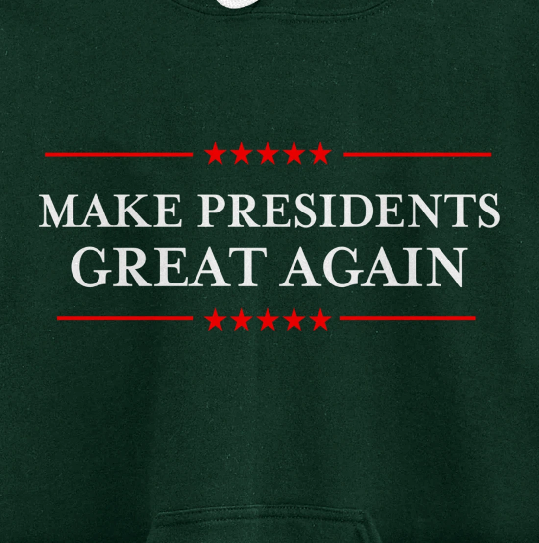 Make Presidents Great Again - Republicans Against Trump Pullover Hoodie