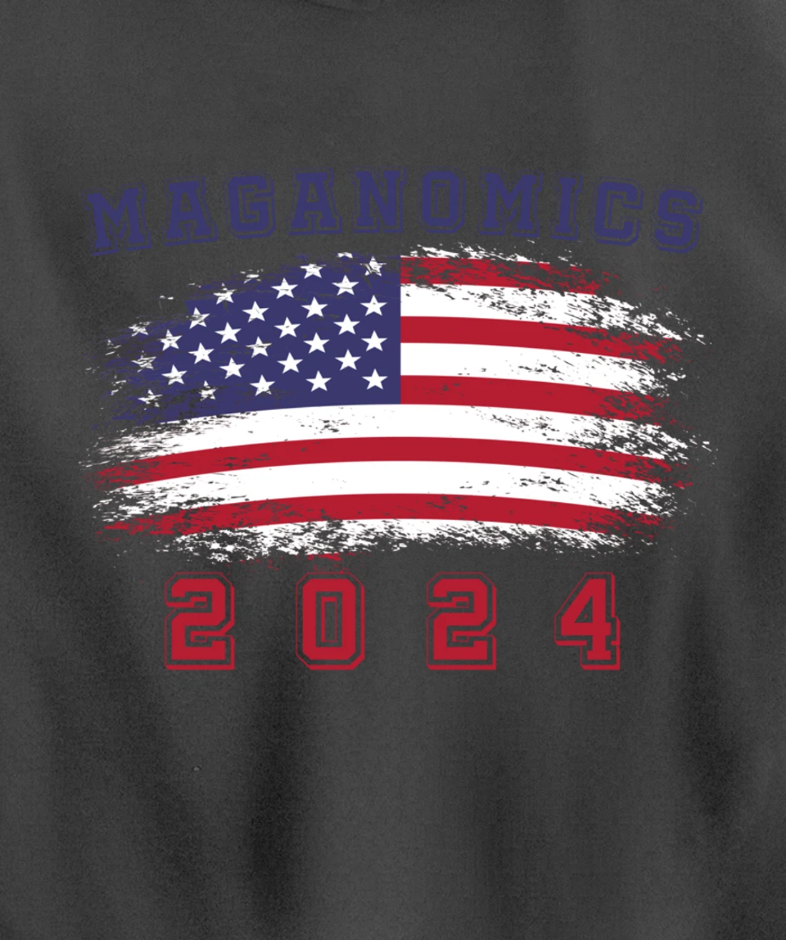 MAGAnomics 2024 Trump For President Pullover Hoodie