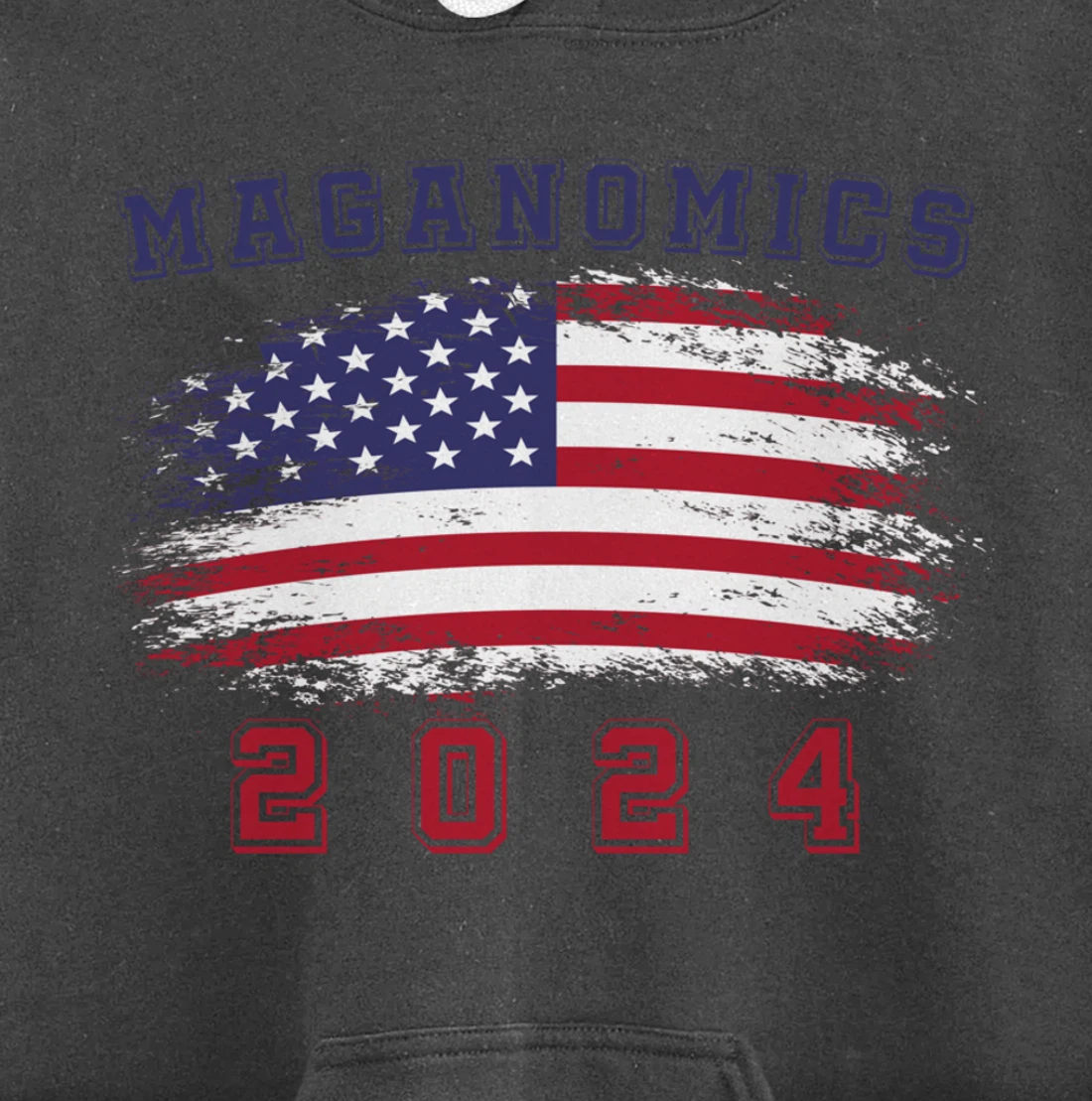 MAGAnomics 2024 Trump For President Pullover Hoodie