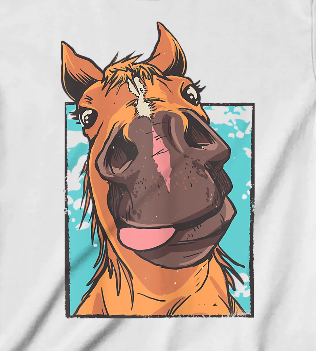 Funny horse lover gifts laughing horse owner funny humour T-Shirt, Kid T-Shirt and Women T-Shirt