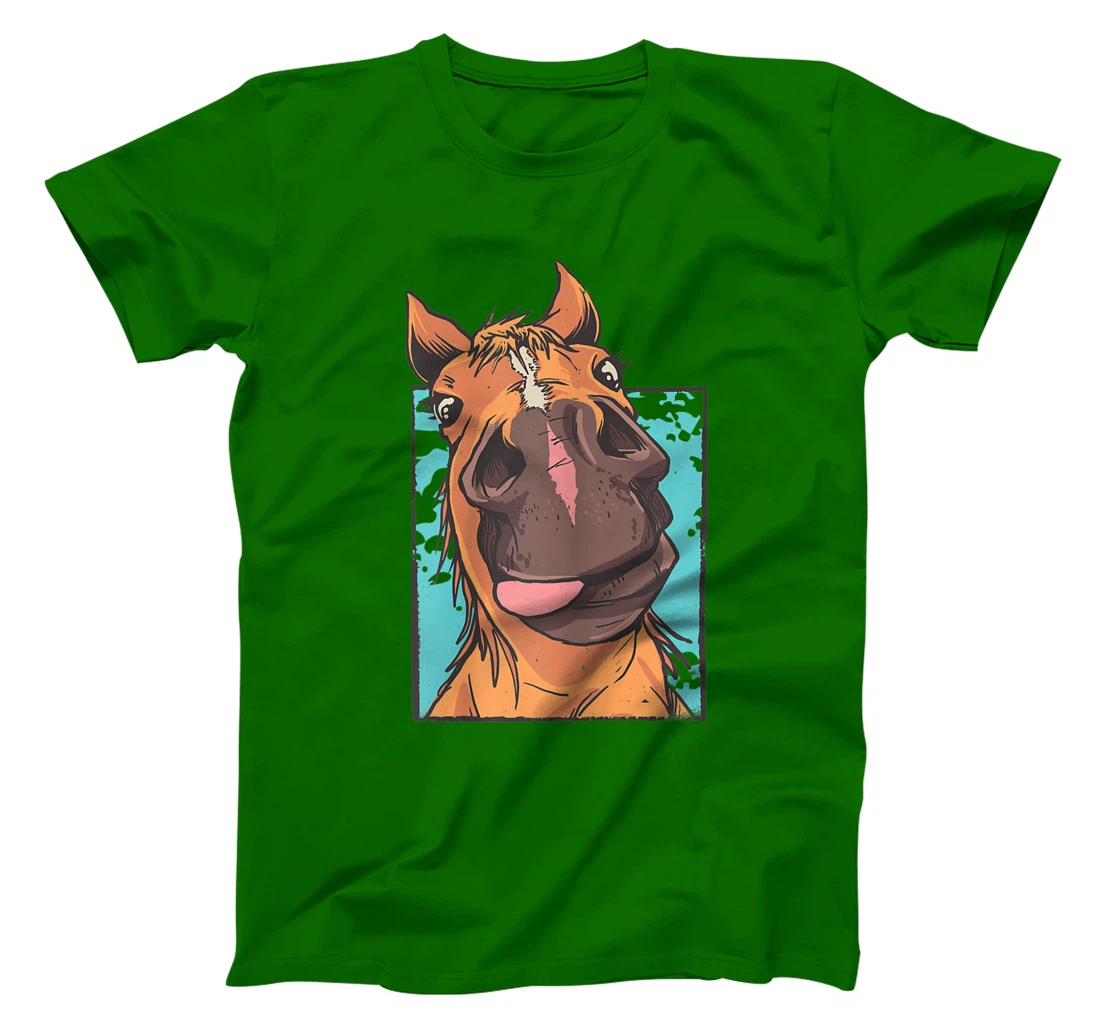 Funny horse lover gifts laughing horse owner funny humour T-Shirt, Kid T-Shirt and Women T-Shirt