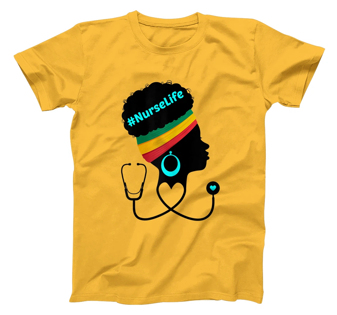 Womens Nurse Life RN LPN CNA Healthcare Stethoscope Heart Nursing T-Shirt, Women T-Shirt