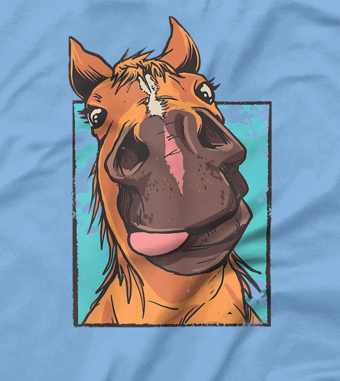 Funny horse lover gifts laughing horse owner funny humour T-Shirt, Kid T-Shirt and Women T-Shirt
