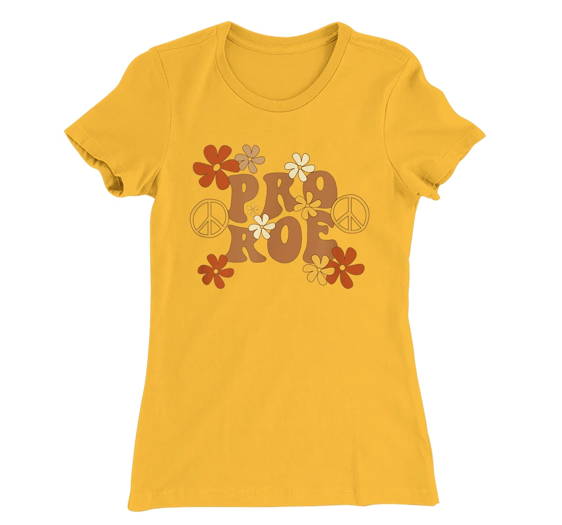 Retro Pro Roe 1973 design for reproductive rights and wrongs T-Shirt, Women T-Shirt