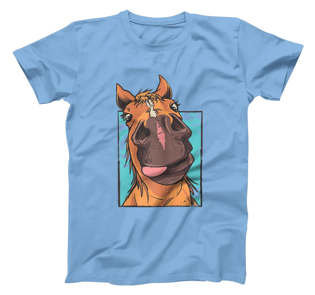 Funny horse lover gifts laughing horse owner funny humour T-Shirt, Kid T-Shirt and Women T-Shirt